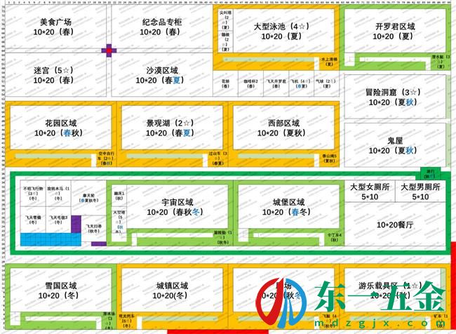 《游樂園夢物語》布局攻略大全分享