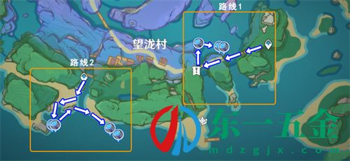 原神海靈芝采集路線一覽 海靈芝采集點在哪