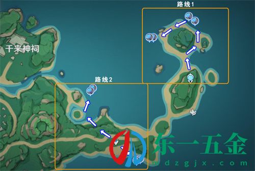 原神海靈芝采集路線一覽 海靈芝采集點在哪