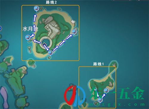 原神海靈芝采集路線一覽 海靈芝采集點在哪