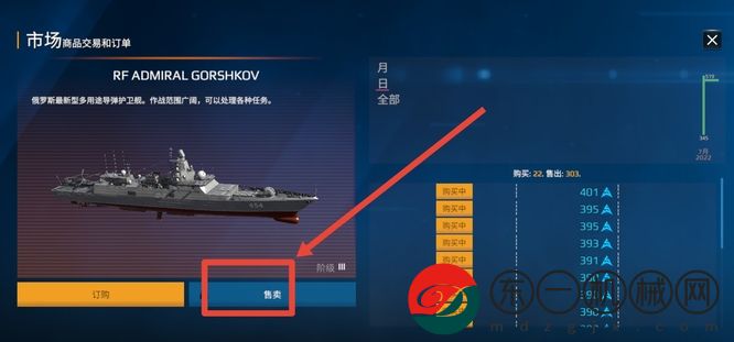 《現代戰(zhàn)艦》賣船方法分享