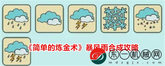 《簡單的煉金術》暴風雨合成攻略